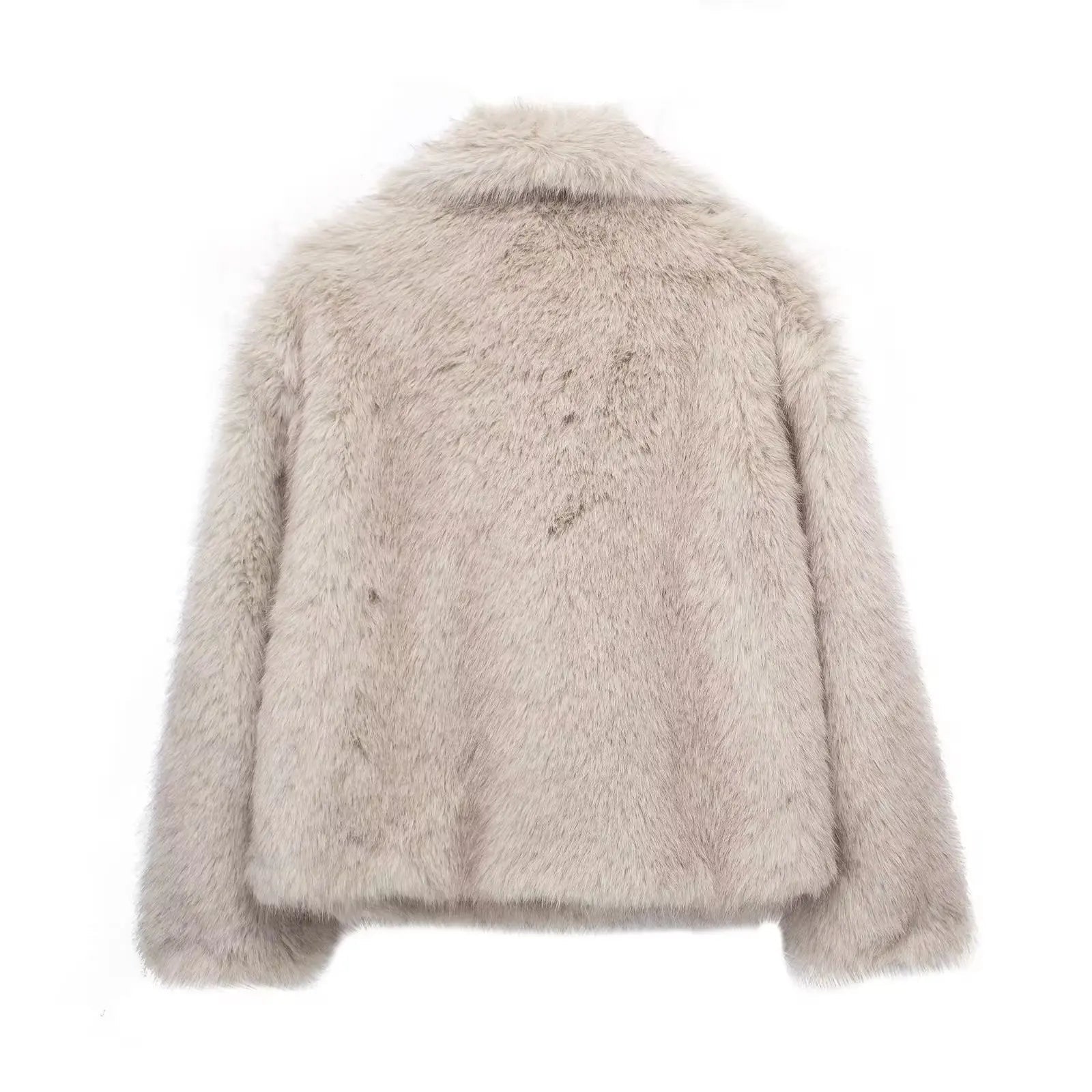 Faux Fur Statement Jacket