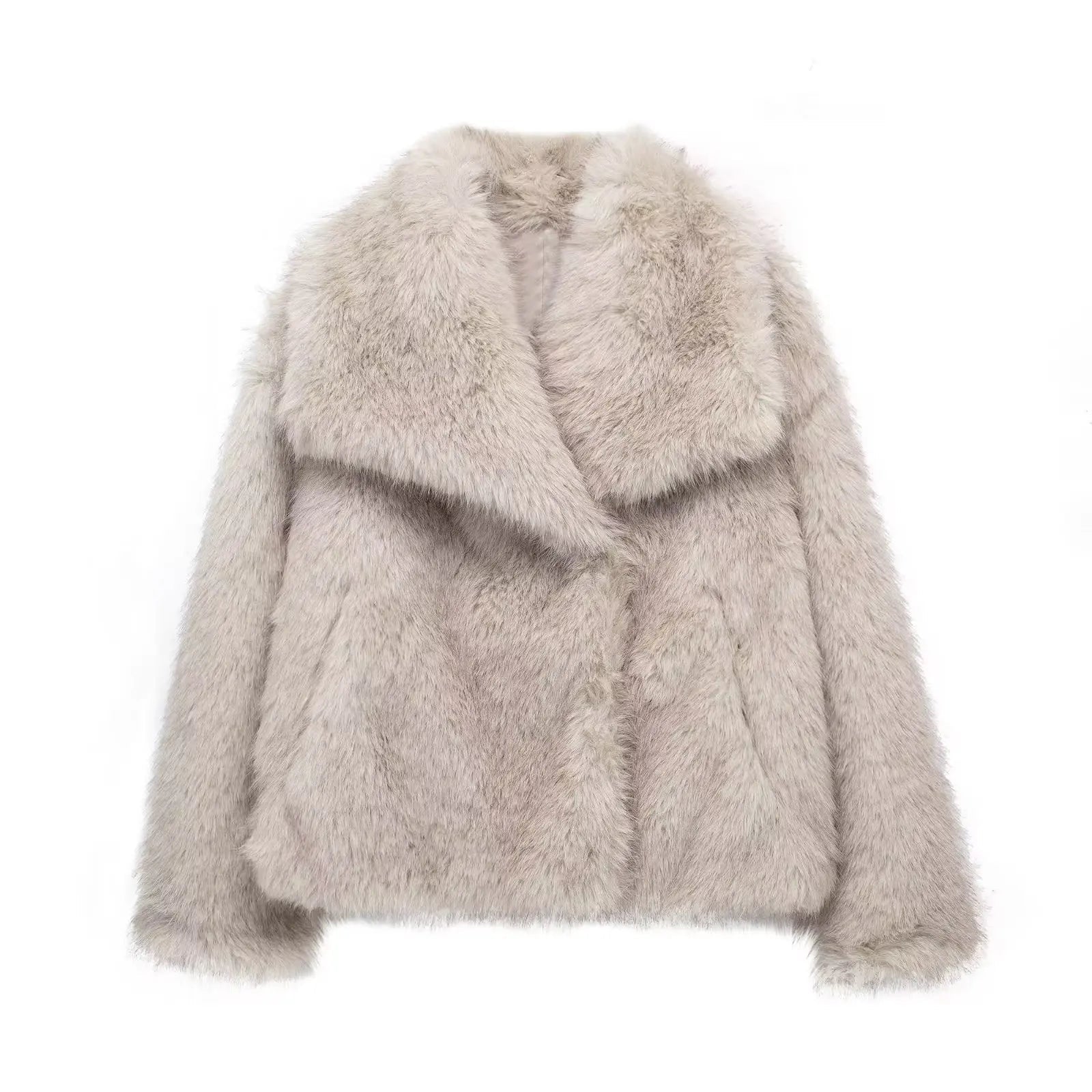 Faux Fur Statement Jacket