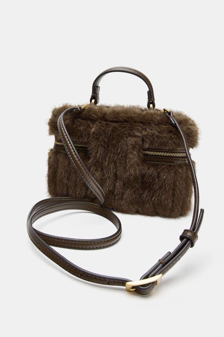 Faux Fur Mini Bag