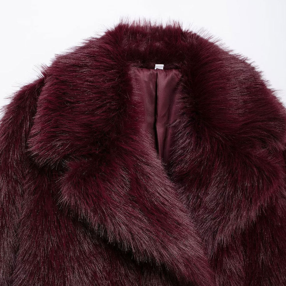 Faux Fur Statement Jacket