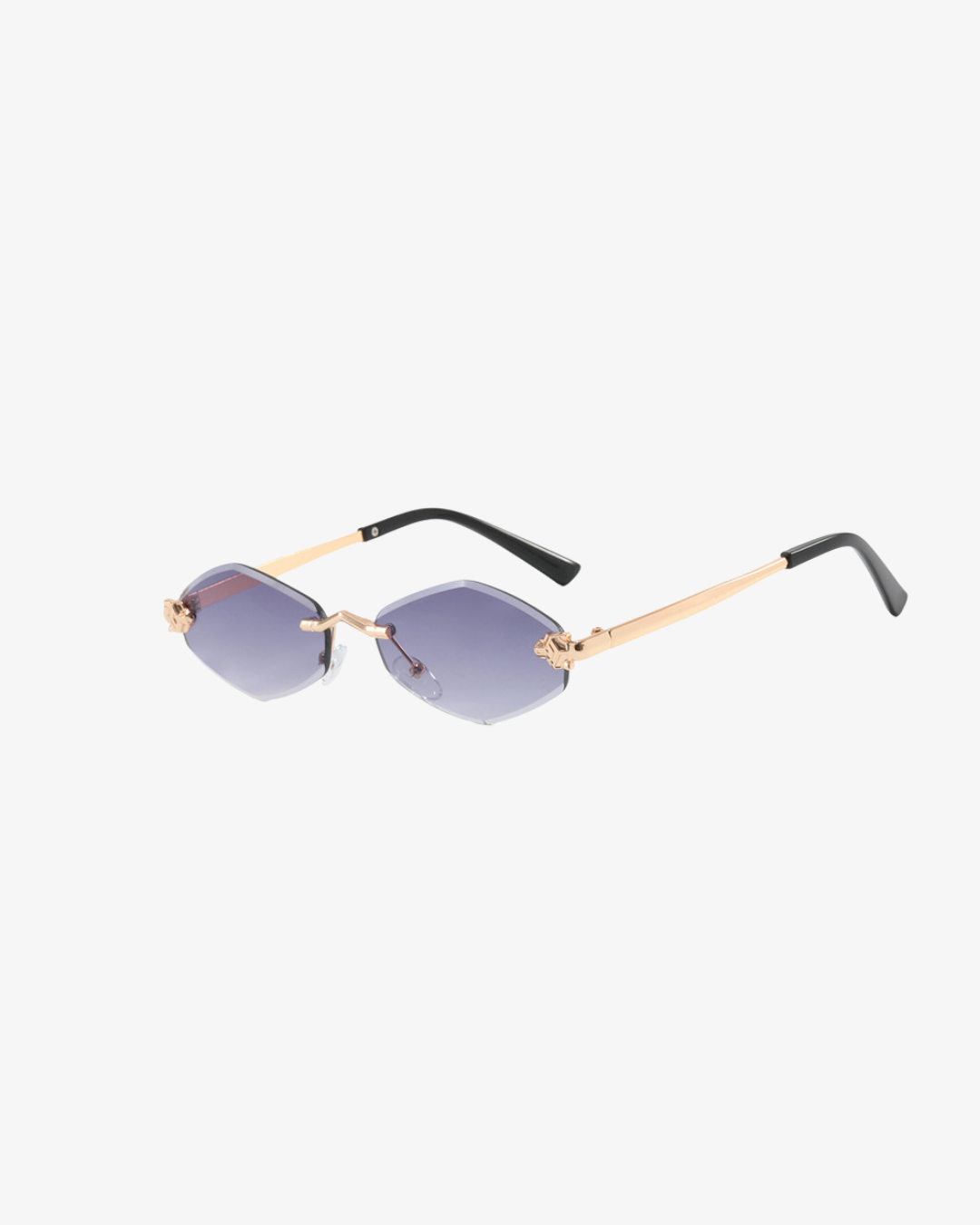 Diamond Cut Sonnenbrille für Damen – stylische Sonnenbrille mit diamantgeschliffenem Rahmen und UV400-Schutz – modisches Accessoire für Alltag, Party und sonnige Herbsttage