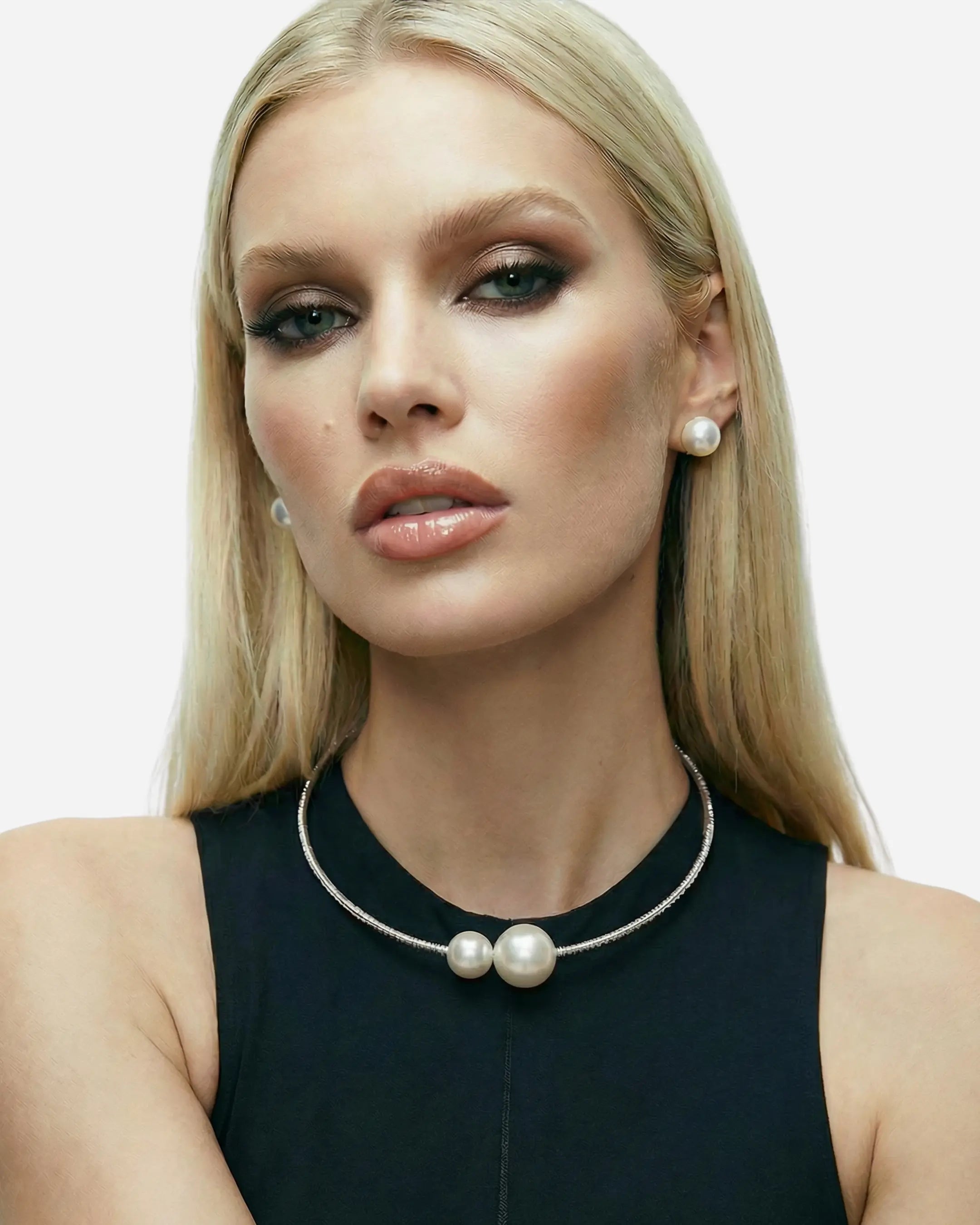 Big Pearl Statement Set te'sy