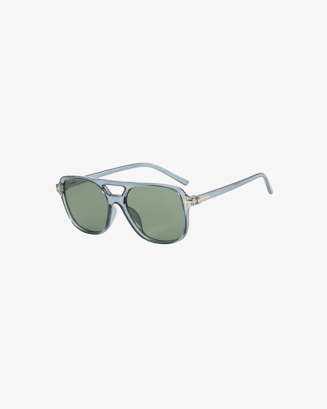 Refined Square Sonnenbrille für Damen – eckige T-Frame Sonnenbrille mit Doppelsteg und UV400-Schutz – stilvolles Fashion Accessoire für Streetstyle, Autofahrten und sonnige Tage