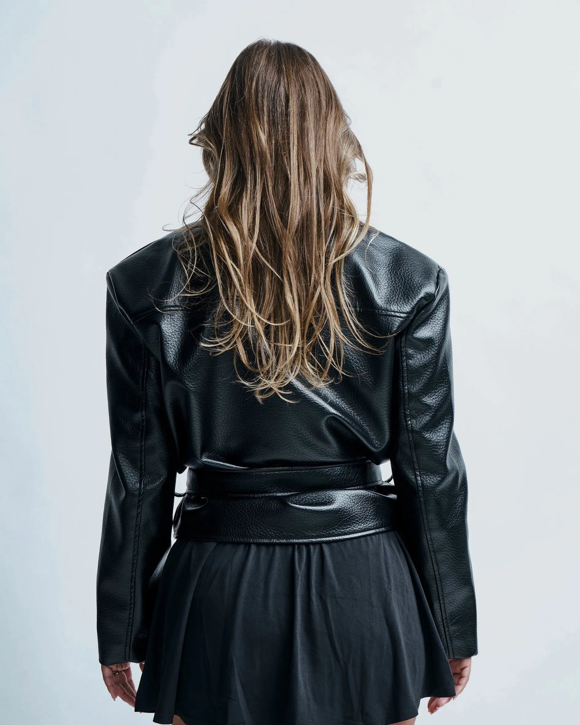 Statement Leather Jacket te'sy