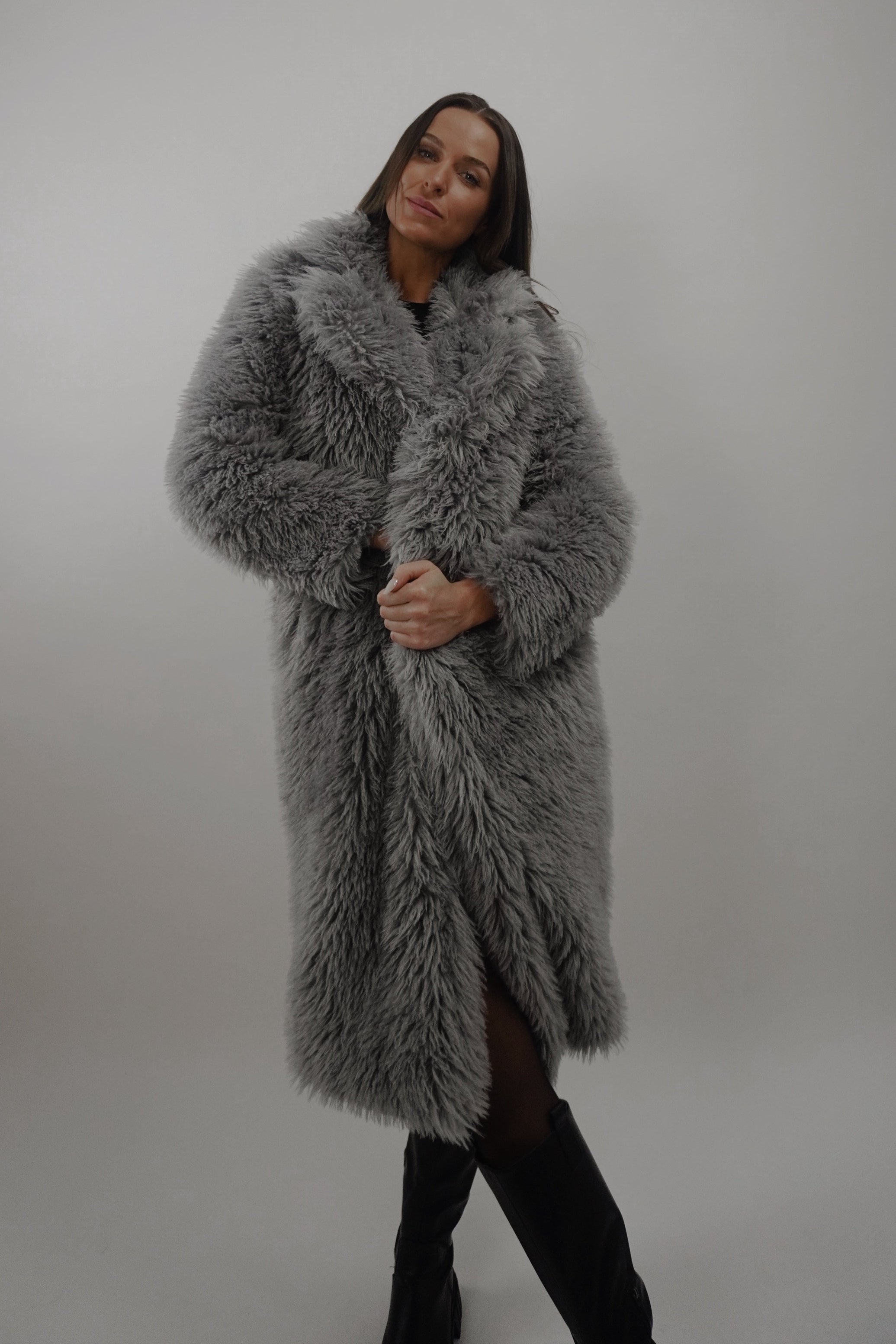 Soft Luxe Faux Fur Coat